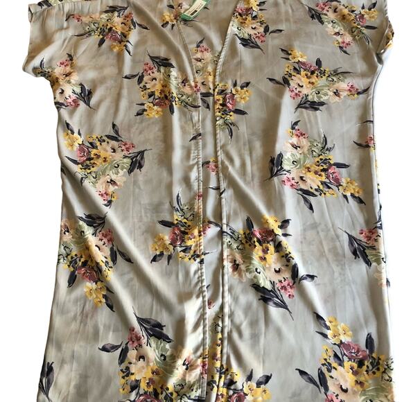Emory Park Palam Duster Floral Kimono Size Medium NWT Beach Vacation - Picture 6 of 6